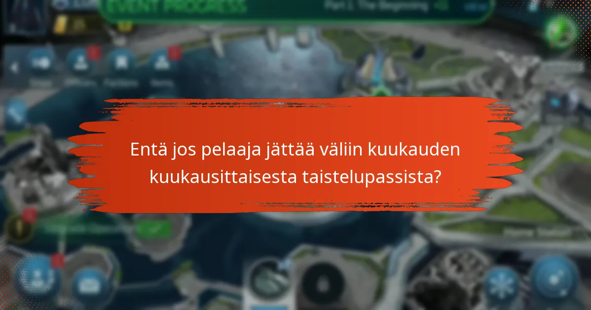 Kuinka pelaajat saavat palkintoja kuukausittaisesta taistelupassista?