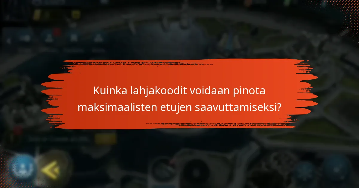 Mitä hahmoetuja lahjakoodit tarjoavat?