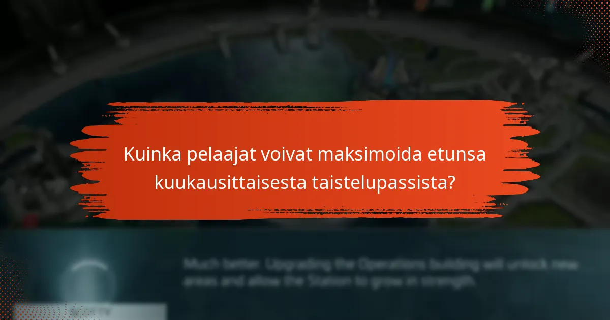 Mitkä muutokset on tehty kuukausittaisten taistelupassipalkintojen osalta?