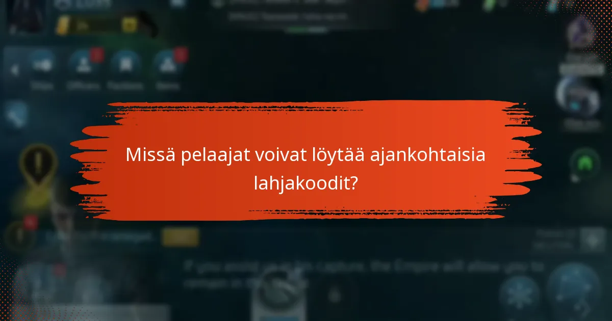Mitä etuja pelaajat saavat käyttämällä lahjakoodit?