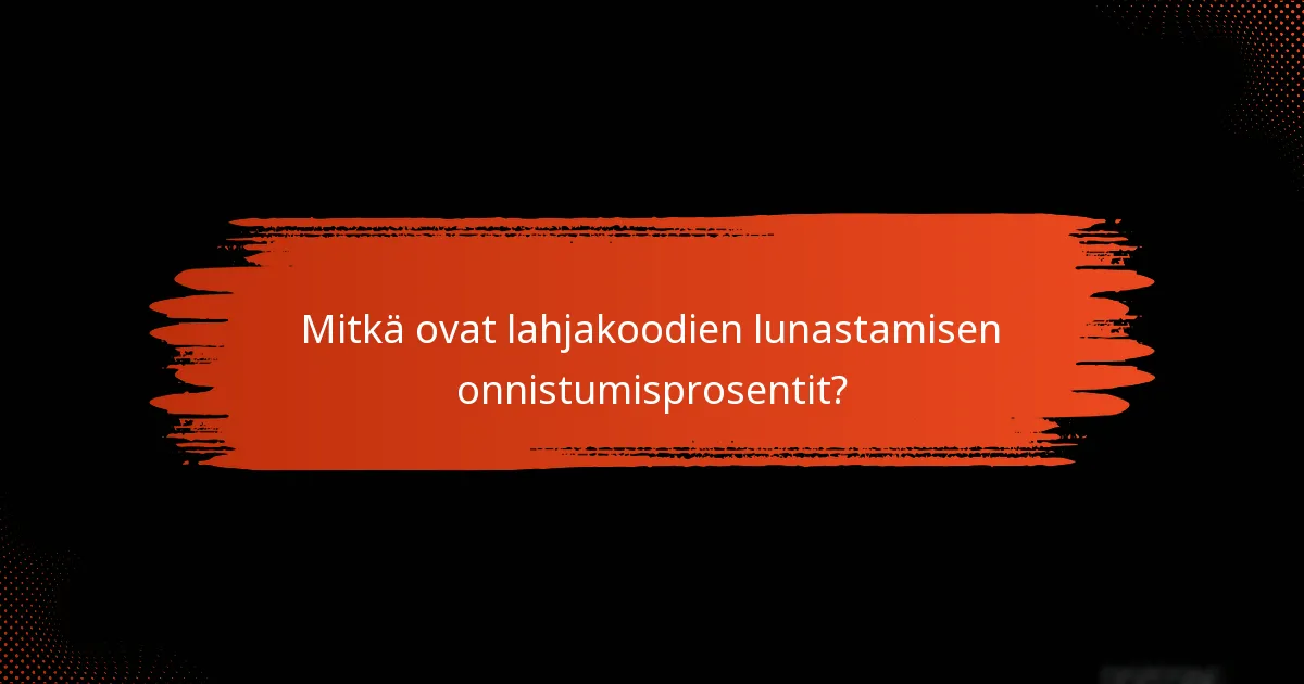 Mitkä lahjakoodit ovat tällä hetkellä suosittuja pelaajien keskuudessa?