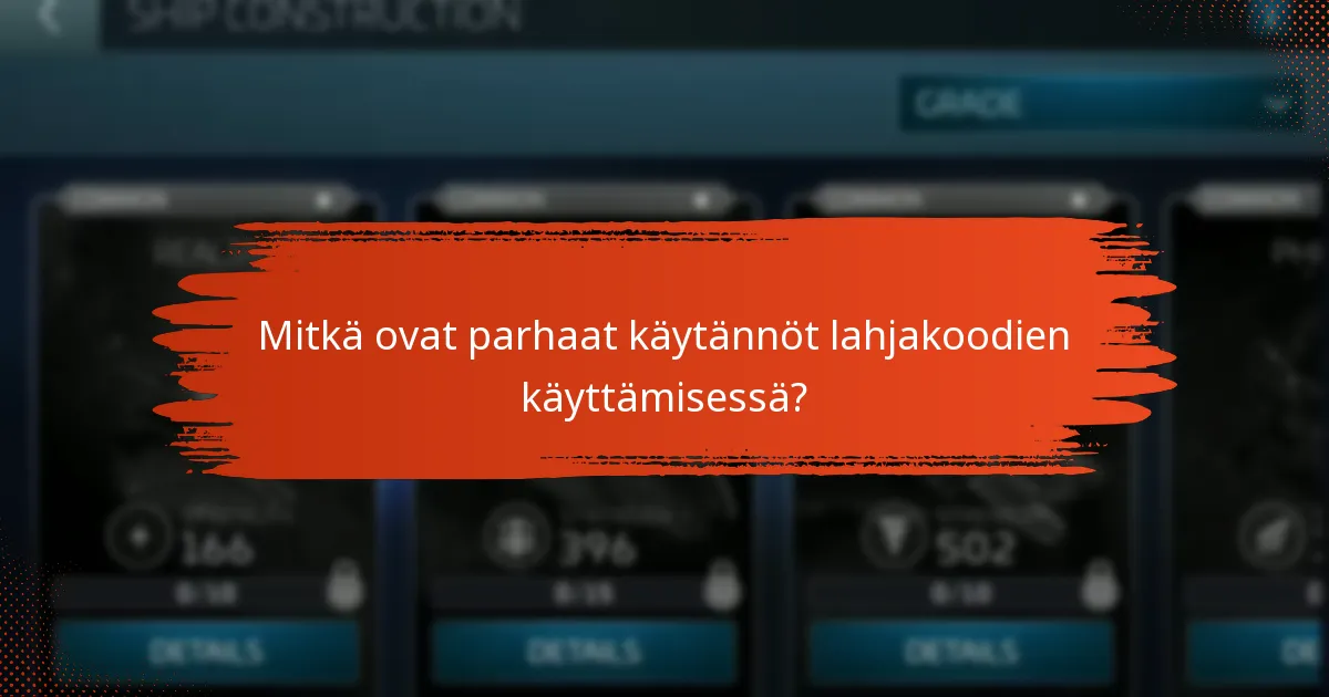 Mistä voin löytää tukea lahjakoodiongelmiin?