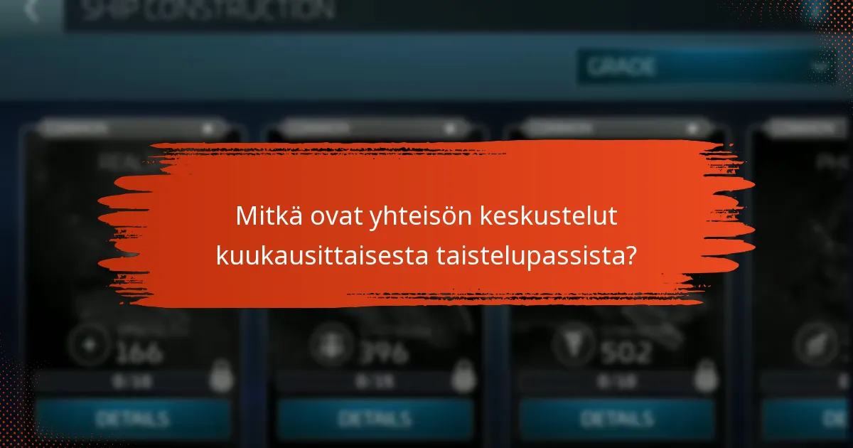 Mitkä strategiat voivat parantaa kuukausittaisen taistelupassin hyötyjä?